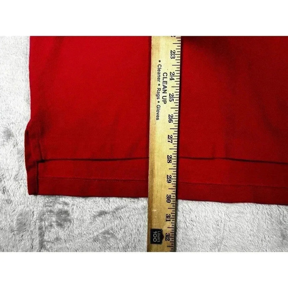 In N Out Burger Men's Red Polo Shirt Fast Food Restaurant Cotton Size XL - Picture 5 of 10